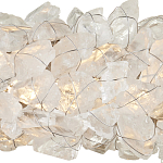 Люстра светодиодная фактурная в форме кольца Amber Crystal варинант исполнения - 1 | Loft Concept в Ижевске