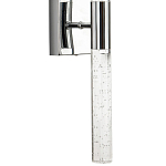 Бра со стеклянным плафоном хром Gileberte Glass Tube Wall Lamp Chrome варинант исполнения - 2 | Loft Concept в Ижевске