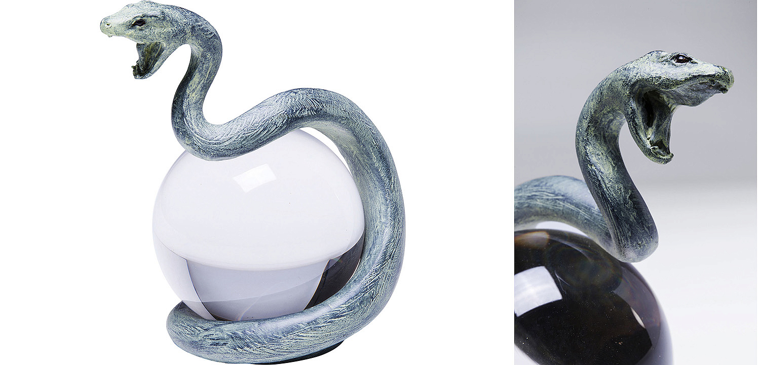 Статуэтка Змея на прозрачном шаре - Loft-Concept в Ижевске