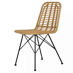 Стул с ротанговым плетением Wicker Stool без подлокотников варинант исполнения - 4 | Loft Concept в Ижевске