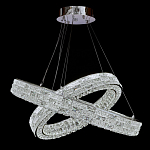 Люстра на 2 кольца с текстурной огранкой Reflection of Reality варинант исполнения - 7 | Loft Concept в Ижевске