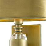 Бра с овальным абажуром на прозрачном основании Masculinity варинант исполнения - 1 | Loft Concept в Ижевске