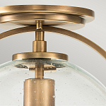 Потолочный светильник с прозрачным стеклянным шаром с эффектом пузырьков Hinkley варинант исполнения - 14 | Loft Concept в Ижевске