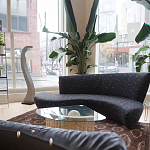 Дизайнерский журнальный стол в виде раковины с жемчужиной под прозрачной столешницей Fahin варинант исполнения - 4 | Loft Concept в Ижевске