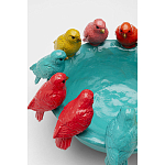 Декоративное дизайнерское блюдо разноцветные попугаи  варинант исполнения - 2 | Loft Concept в Ижевске