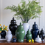 Ваза с крышкой однотонная Высота 48 см Chinoiserie Ceramics варинант исполнения - 6 | Loft Concept в Ижевске