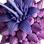 Статуэтка тропический фрукт Tropical Fruit Alien Blue Tulip варинант исполнения - 2 | Loft Concept в Ижевске