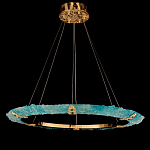 Люстра в форме кольца с цветочным декором Warm Heavenly Light варинант исполнения - 4 | Loft Concept в Ижевске