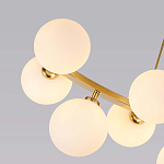 Люстра подвесная с белыми лампами в форме шара Felicitat варинант исполнения - 3 | Loft Concept в Ижевске