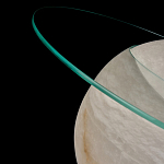 Торшер - журнальный стол Cryptocrystalline Stone варинант исполнения - 8 | Loft Concept в Ижевске