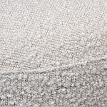 Кресло без подлокотников с обивкой из белой ткани букле Pacification варинант исполнения - 3 | Loft Concept в Ижевске