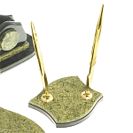 Настольный письменный набор из змеевика из 7-ми элементов Successful Leader варинант исполнения - 8 | Loft Concept в Ижевске