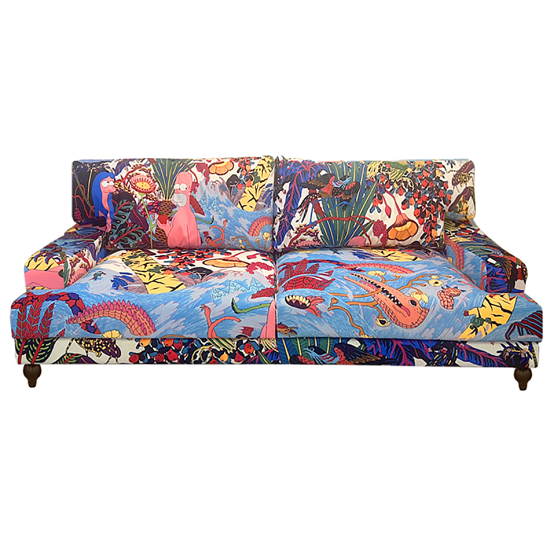 Премиальный Акцентный Диван Simpsons in Paradise Pop Art Sofa Мульти Премиальный Акцентный Диван Simpsons in Paradise Pop Art Sofa Мульти в Ижевске | Loft Concept