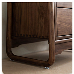 Вешалка деревянная с 2- мя ящиками Moon Walnut Furniture варинант исполнения - 10 | Loft Concept в Ижевске