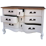 Комод бежевый в стиле Прованс Montmartre Provence Beige Wide варинант исполнения - 5 | Loft Concept в Ижевске