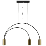 Линейный светильник с дугообразным каркасом Daviau Linear Arch Light 3 варинант исполнения - 2 | Loft Concept в Ижевске