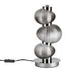 Настольная лампа с 3-мя рифлеными стеклянными шарами Marcelh Light варинант исполнения - 5 | Loft Concept в Ижевске