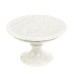 Фруктовница средняя из натурального камня Мрамор Белый Natural Stone Fruit Bowls варинант исполнения - 2 | Loft Concept в Ижевске