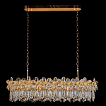 Люстра с декоративными элементами в виде крупных хрустальных цветов Palace Gardens варинант исполнения - 2 | Loft Concept в Ижевске