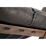 Кресло Duncan винтажная черная кожа варинант исполнения - 4 | Loft Concept в Ижевске