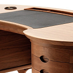 Дизайнерский письменный стол Bean Desk  варинант исполнения - 4 | Loft Concept в Ижевске