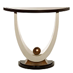 Консоль на полукруглой основе Stylish Pearl варинант исполнения - 2 | Loft Concept в Ижевске