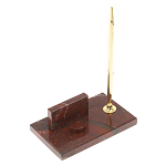 Подставка для телефона с ручкой из натурального камня креноид Natural Stone Stand варинант исполнения - 1 | Loft Concept в Ижевске