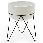 Кашпо Elevated Planters Luna 54 белое варинант исполнения - 1 | Loft Concept в Ижевске