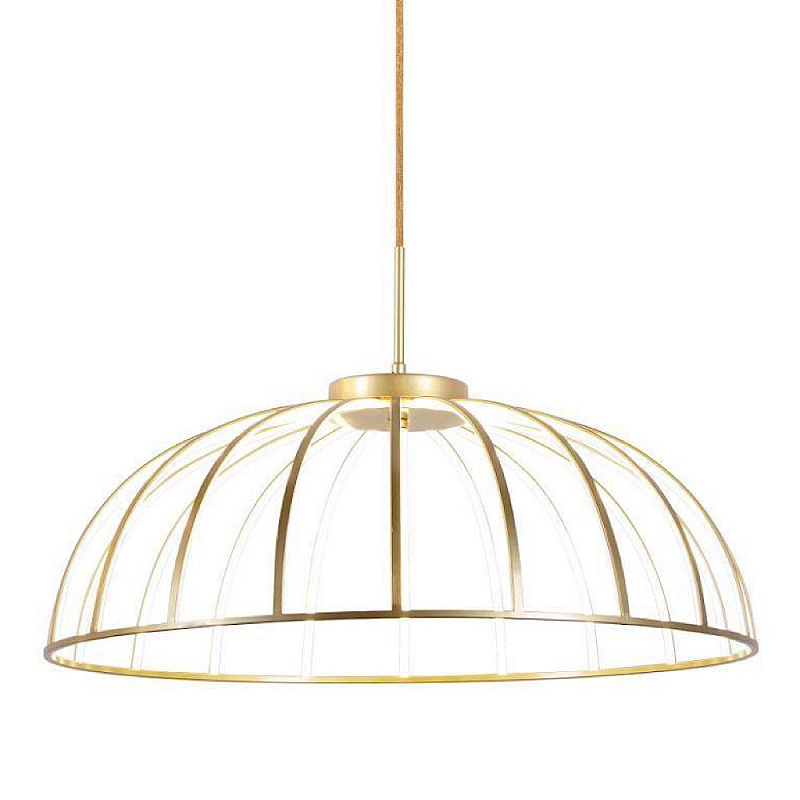 Подвесной светильник Brass Modern FRITURE VERTIGO PENDANT  Матовая латунь Белый в Ижевске | Loft Concept 