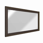 Зеркало прямоугольное с классической деревянной рамой Flowchart варинант исполнения - 3 | Loft Concept в Ижевске