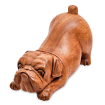 Статуэтка деревянная в виде собаки Puppy варинант исполнения - 1 | Loft Concept в Ижевске