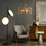 Торшер черный с 2-мя большими лампами Black Diffusers варинант исполнения - 3 | Loft Concept в Ижевске