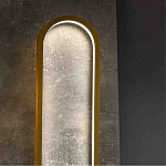 Бра с овальной рамойцвета латунь и черным кругом в центре Midnight Orbit варинант исполнения - 4 | Loft Concept в Ижевске