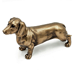 Статуэтка такса с реалистичными деталями и гладкой поверхностью Dachshund Style варинант исполнения - 1 | Loft Concept в Ижевске
