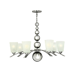 Люстра с матовыми конусными плафонами и декоративными элементами в форме шаров Hinkley варинант исполнения - 14 | Loft Concept в Ижевске