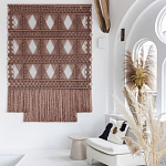 Панно Макраме коричневый цвет  варинант исполнения - 2 | Loft Concept в Ижевске