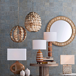 Подвесной светильник с каскадом из круглых декоративных элементов Texture Discs варинант исполнения - 3 | Loft Concept в Ижевске