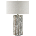 Настольная лампа с каркасом с состаренным эффектом Ancient Column варинант исполнения - 3 | Loft Concept в Ижевске