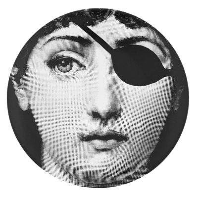 Декоративная тарелка Fornasetti 008 Декоративная тарелка Fornasetti 008