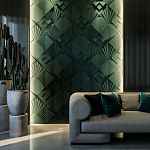 Гипсовая 3D Панель D-03 варинант исполнения - 1 | Loft Concept в Ижевске