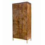 Распашной шкаф с фактурным фасадом Termite варинант исполнения - 2 | Loft Concept в Ижевске