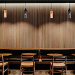 Подвесной светильник с рифленым стеклянным плафоном цилиндрической формы ARTICOLO варинант исполнения - 5 | Loft Concept в Ижевске