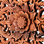 Панно из дерева квадратное Tracery Panel With Trees варинант исполнения - 2 | Loft Concept в Ижевске