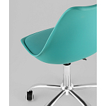 Офисный стул на металлическом основании EGGERY Blue пластик варинант исполнения - 3 | Loft Concept в Ижевске