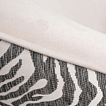 Кресло без подлокотников бежевое с принтом Macrocosm варинант исполнения - 3 | Loft Concept в Ижевске