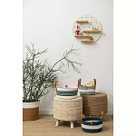 Корзина для хранения с ручками Interlacement Green  варинант исполнения - 6 | Loft Concept в Ижевске