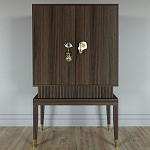 Кабинетный шкаф Elsa Dreams Walnut с 2-мя ящиками варинант исполнения - 3 | Loft Concept в Ижевске