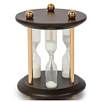 Часы круглые настольные Time Forward песочные варинант исполнения - 1 | Loft Concept в Ижевске