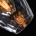 Подвесной светильник со стеклянном плафоном в форме бокала Kaleido варинант исполнения - 42 | Loft Concept в Ижевске