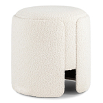 Дизайнерский Пуф Букле Poof Alice White Boucle  варинант исполнения - 1 | Loft Concept в Ижевске